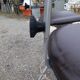 Pair of industrial chairs iron and skai BAO