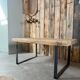 Vintage industrial coffee table (refurbished)