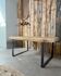 Table basse industrielle vintage (rénovée)