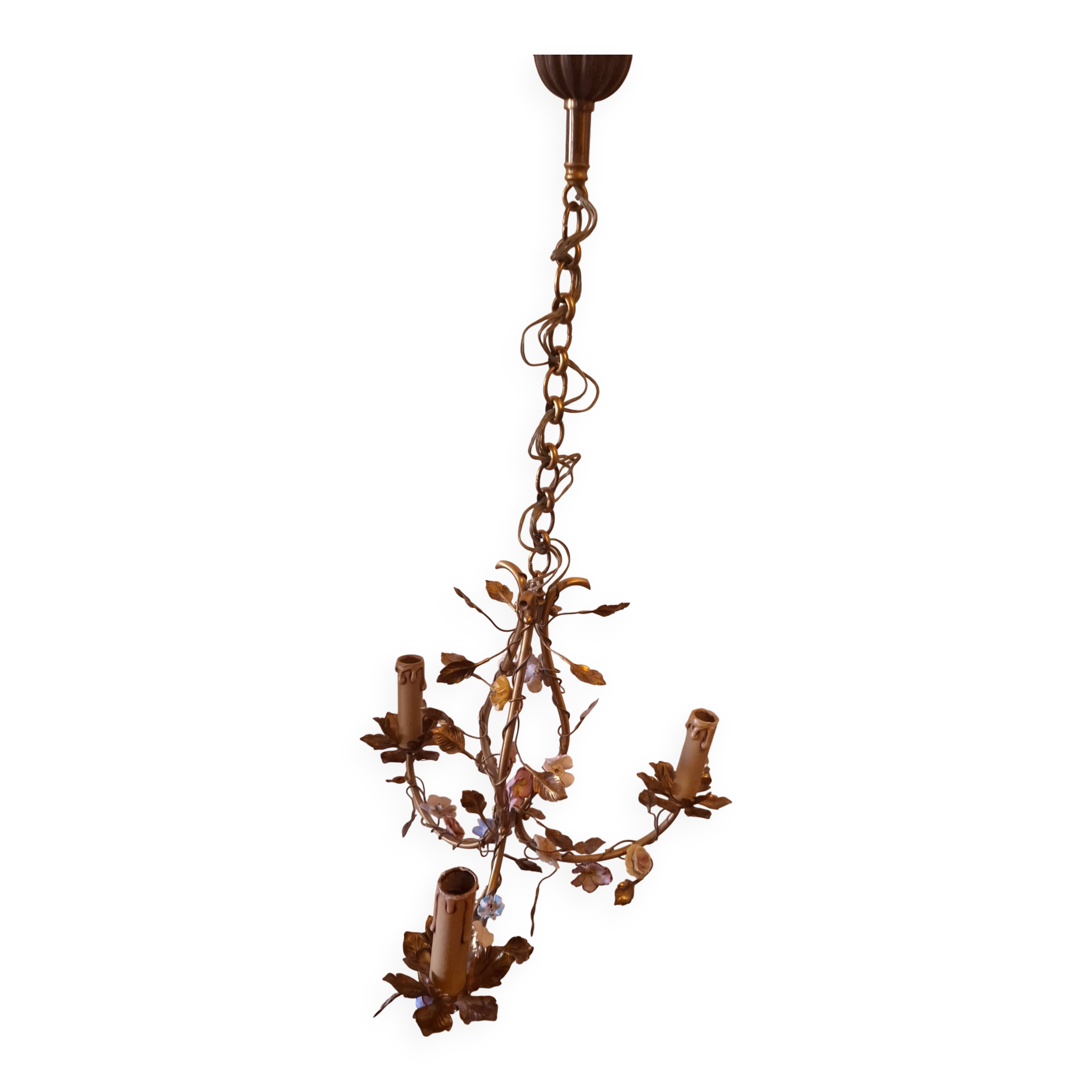Lustre flower decoration