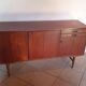 Scandinavian vintage sideboard 3 doors 2 drawers