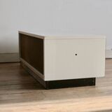 Meuble de rangement bas, Raymond Loewy, Doubinsky Frères, années 70