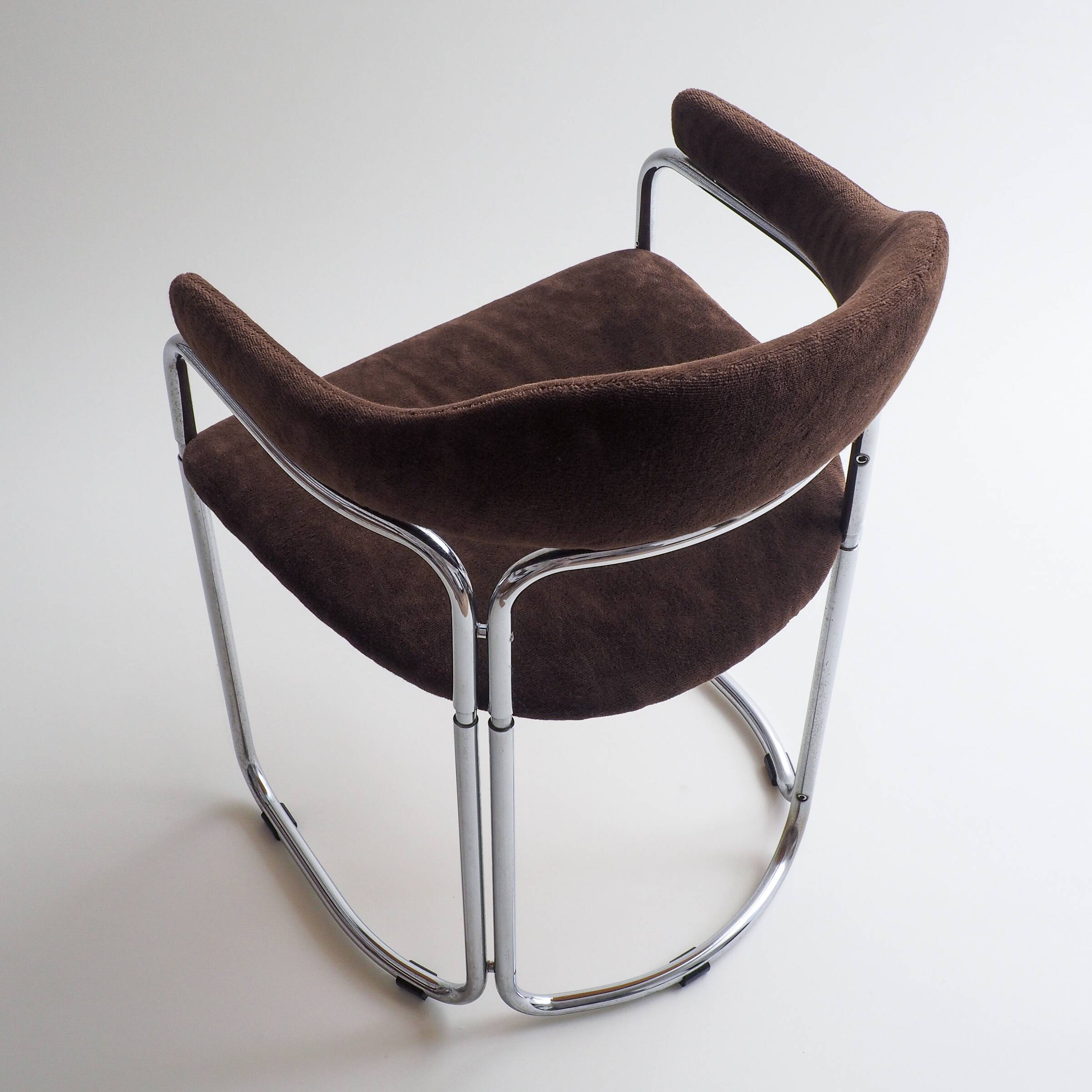 70S Tubular Chrome Chair