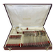 Ercuis cutlery set model Cambodia silver-plated metal