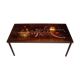 Table vintage céramique Julien de Covemaker dit Belarti céramiste à Ostende