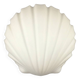 Shell-Shaped Opaline Glass Wall Light from Limburg, Germany, 1970s