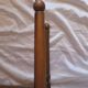 Nightstand walnut with marble top