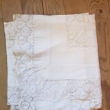 Handmade lace pillowcase