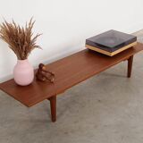 Teak lowboard, Danish design, 1970s, made in Denmark