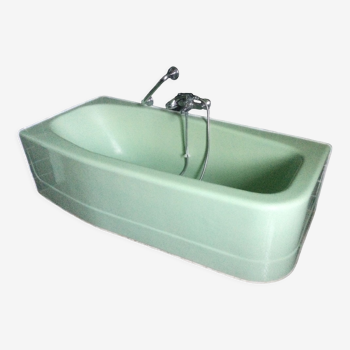 Baignoire ancienne vintage année 70