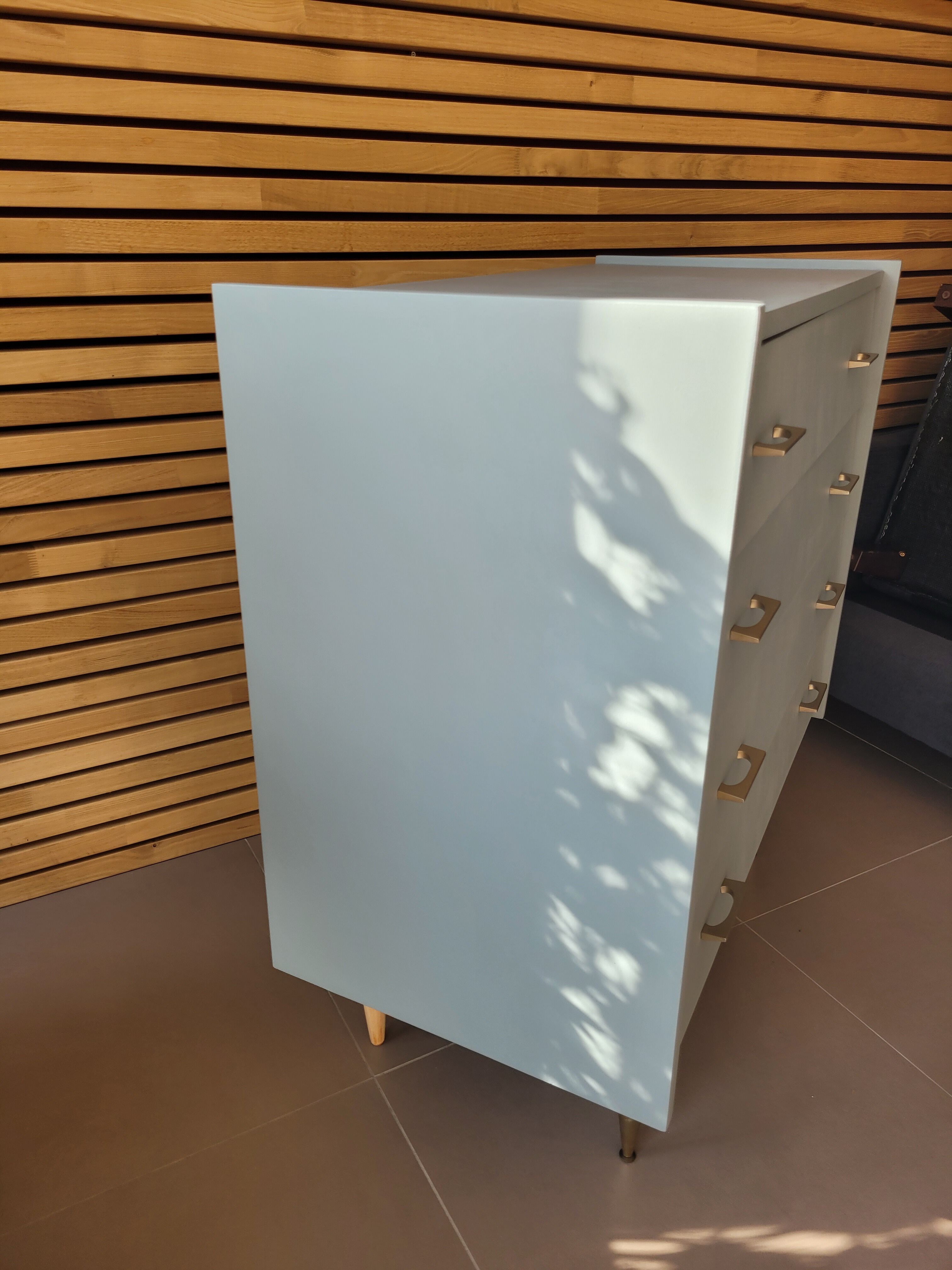 Vintage chest of drawers 60 feet bobbins