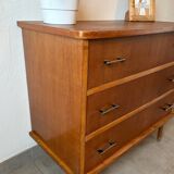 Vintage chest of drawers from the 1950s.