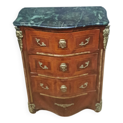 Commode en marquetterie style Louis XIV