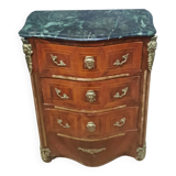 Louis XIV style marquetry chest of drawers
