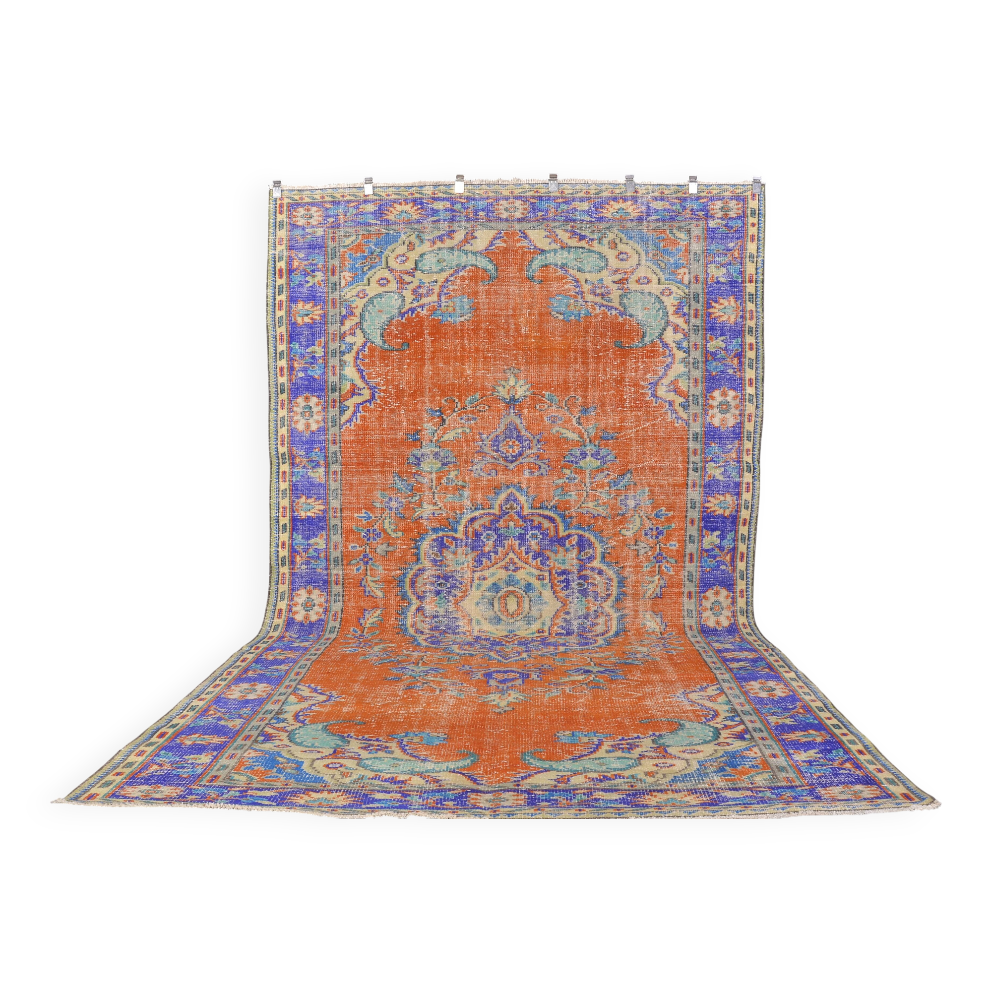 Vintage Oushak Anatolian Rug sku2308