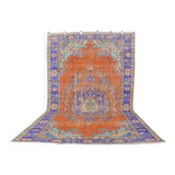 Vintage Oushak Anatolian Rug sku2308