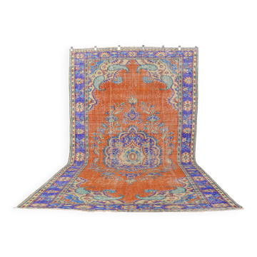 Tapis anatolien vintage Oushak