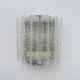 Mid-century glass tube Doria Leuchten wall lamp / sconce, 1970s