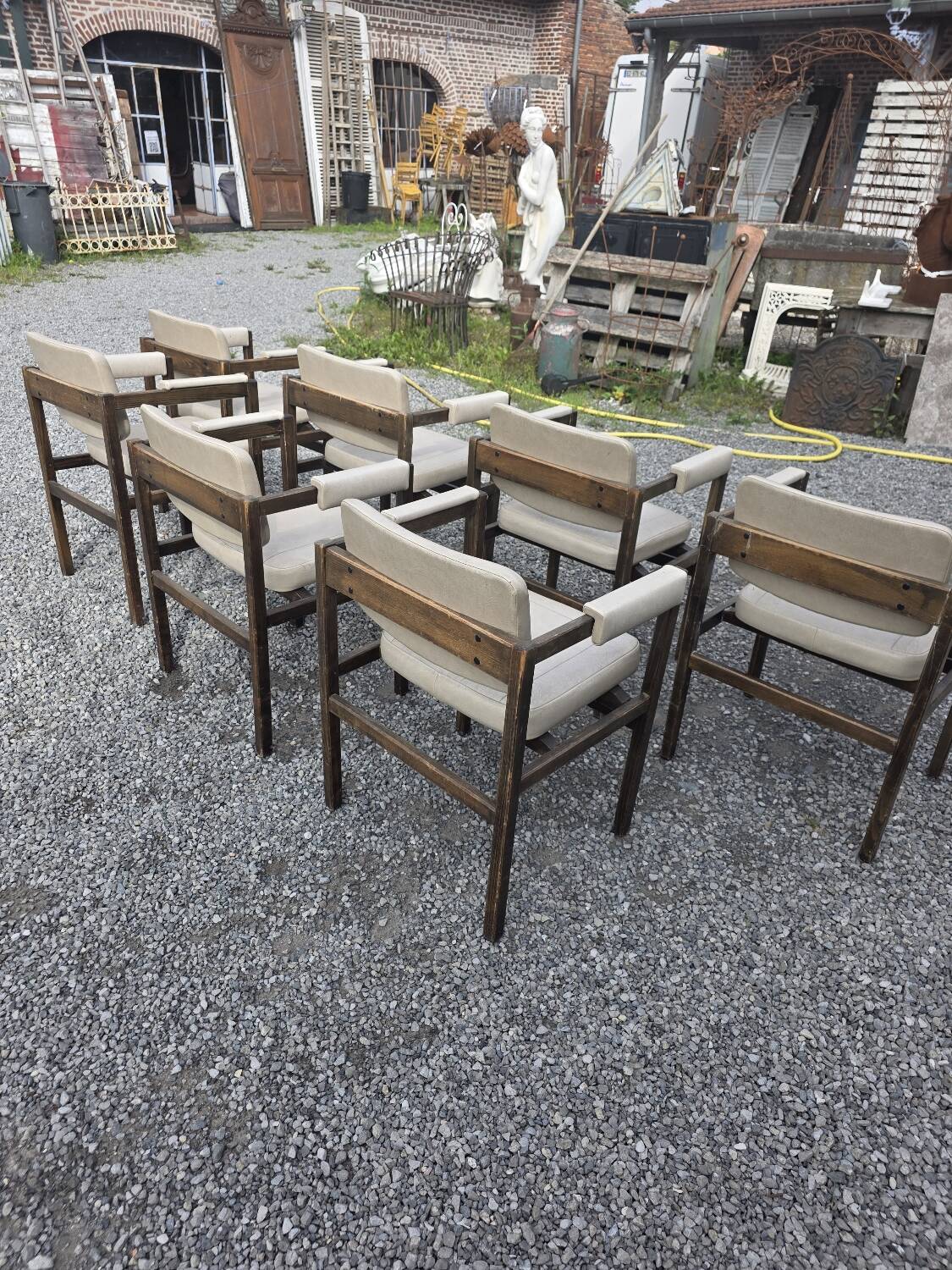 7 armchairs from the 70s