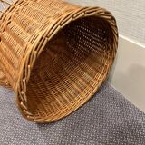 Vintage wicker armchair