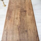 Large oak coffee table from the early 20th century