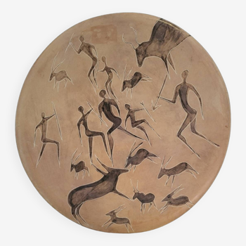 African art plate