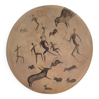 African art plate