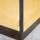 Pair of lacquered wood nightstands with brand plate, vintage bedside table, bedroom furniture