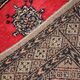 Vintage carpet Uzbek Bukhara handmade 65cm x 170cm 1960s, 1C712