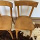 Set of three Baumann chairs