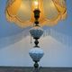 Ceramic and brass lamp from the 1960s.