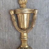 Pair of bronze wall lamps Louis XV style