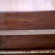 Old Burmese teak shelf blue-gray patina