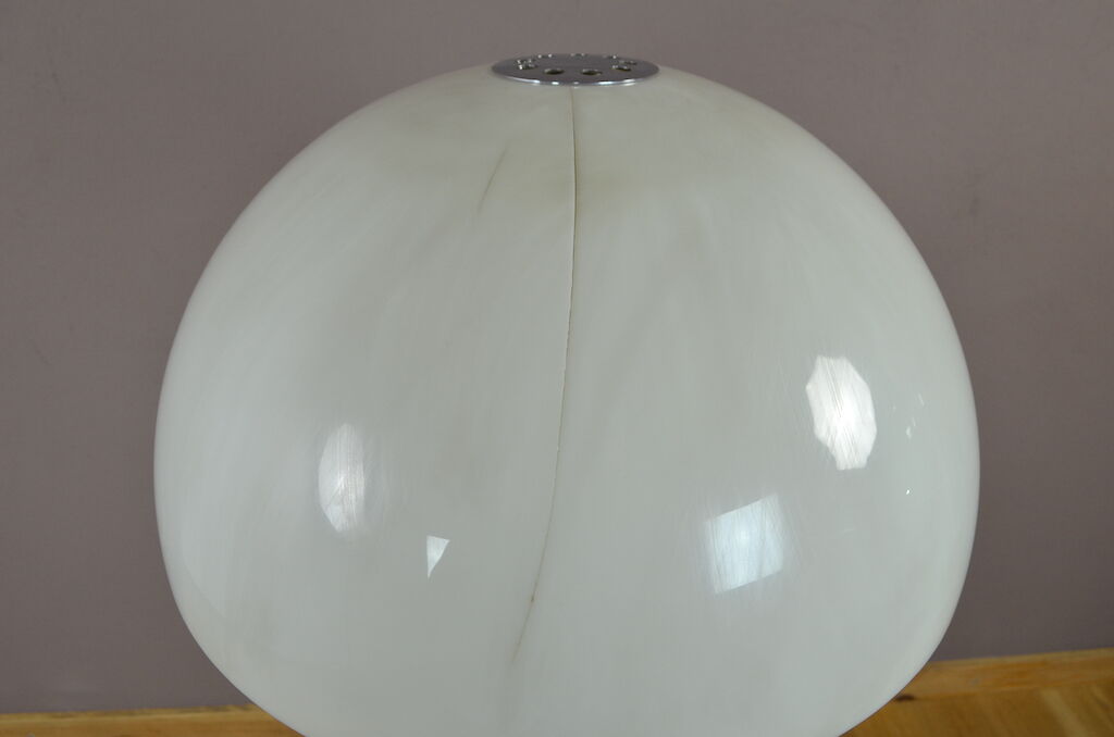 Floor lamp Chrome Italy Vintage 1970