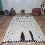 Handmade wool Berber rug 250 x 150 CM