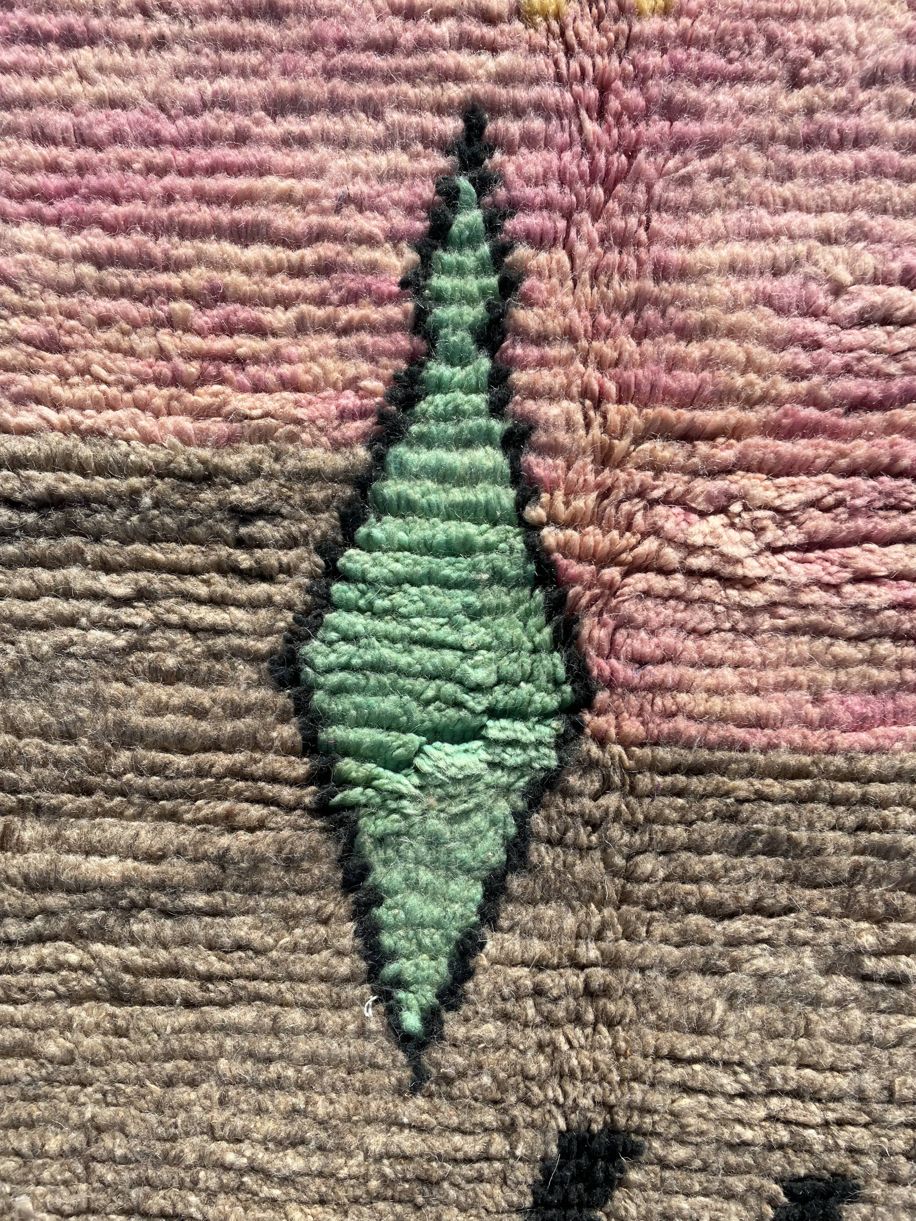 Boujad berbere rug in wool