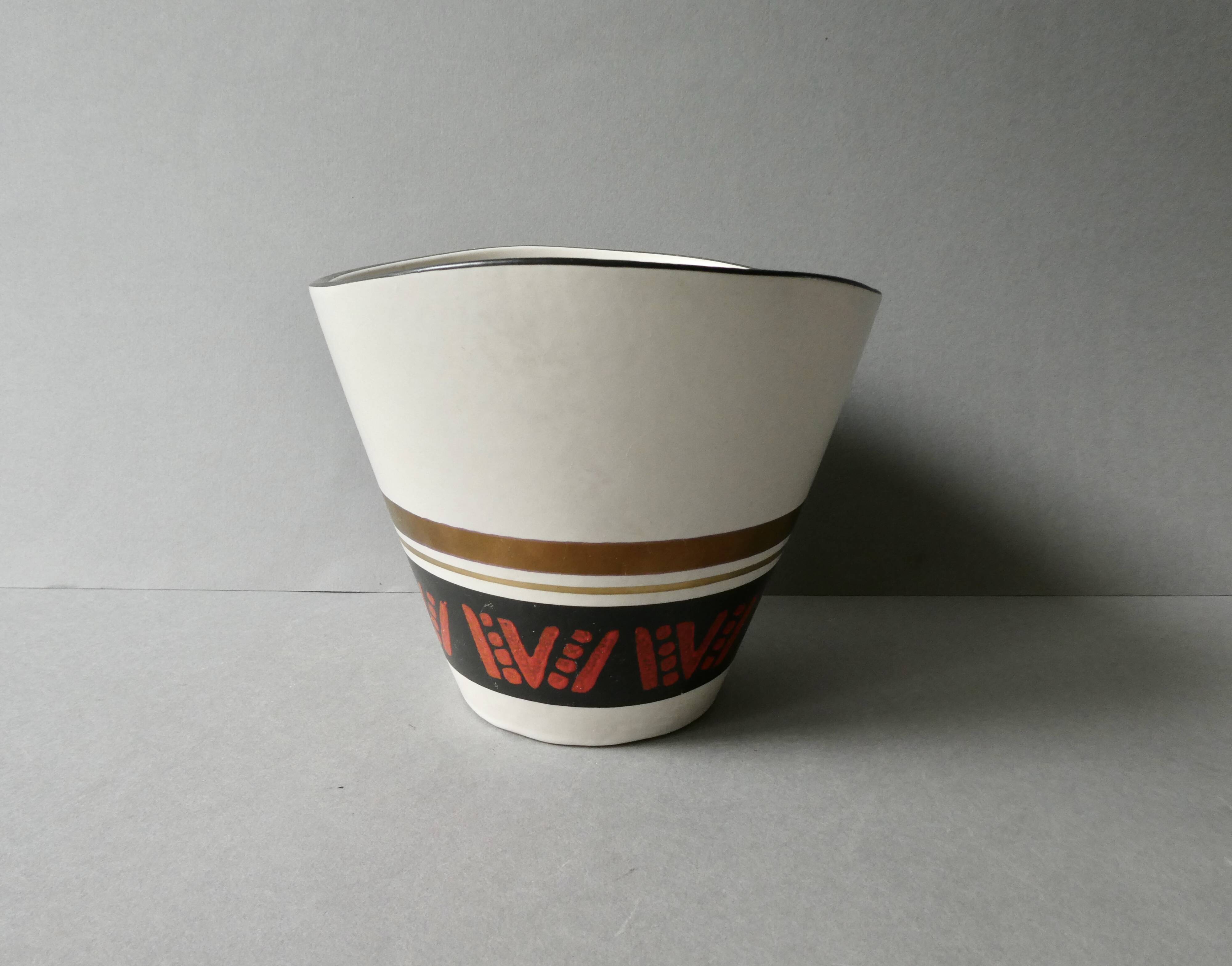 Ceramic flowerpot circa 1960, Germany