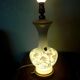 Opaline living room lamp foot decore hand double lighting