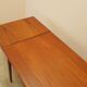 Table danoise extensible en teck, années 1970
