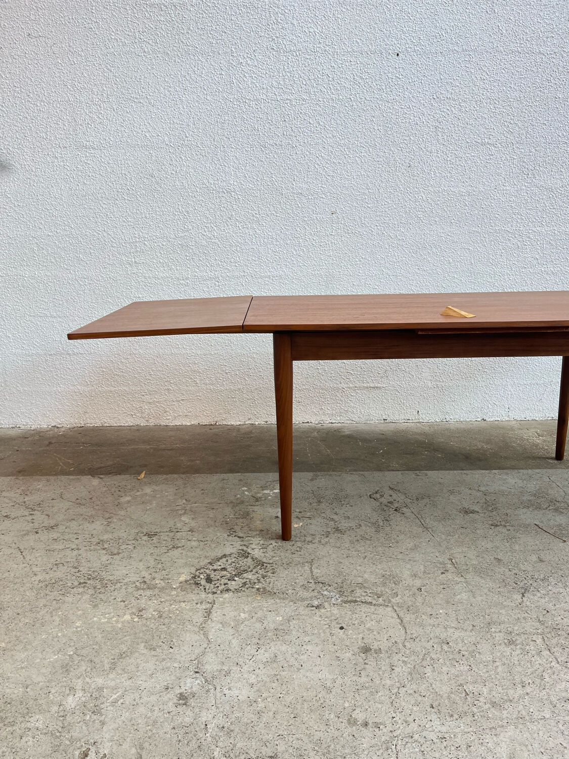 Table en teck avec rallonges