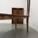 Large XXL Farm Table in Pine – Tapered Legs – L367 cm