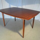 Scandinavian vintage extendable rectangular table