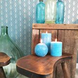 Pair of tripod stools