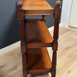 Antique mahogany tiered stand