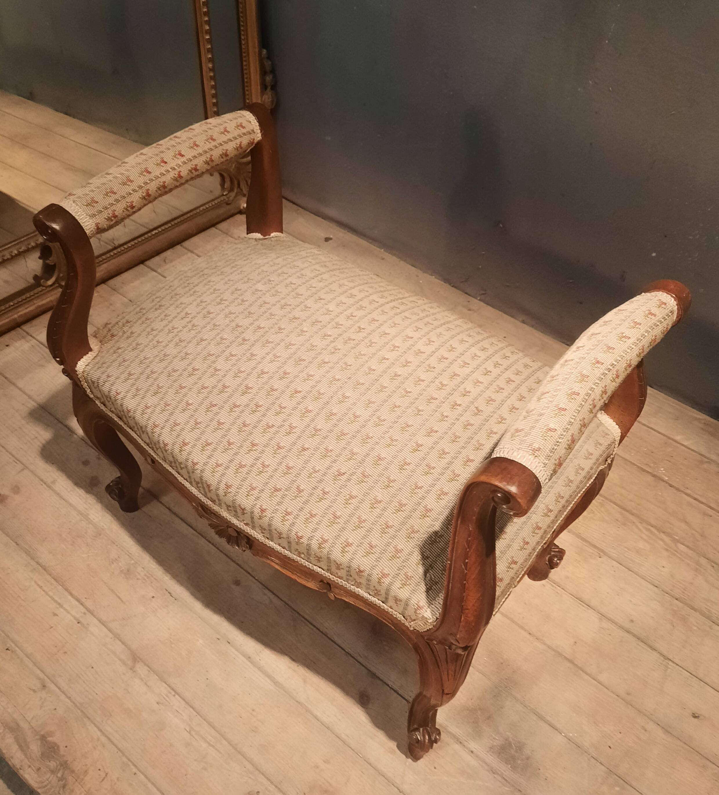 Small Louis XV style bench