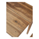 Antique walnut table/desk, renovated | Emile