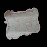 Vase Sommerso Flavio Poli en verre de Murano, Italie 1970