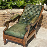 Chesterfield Mahogany Armchair