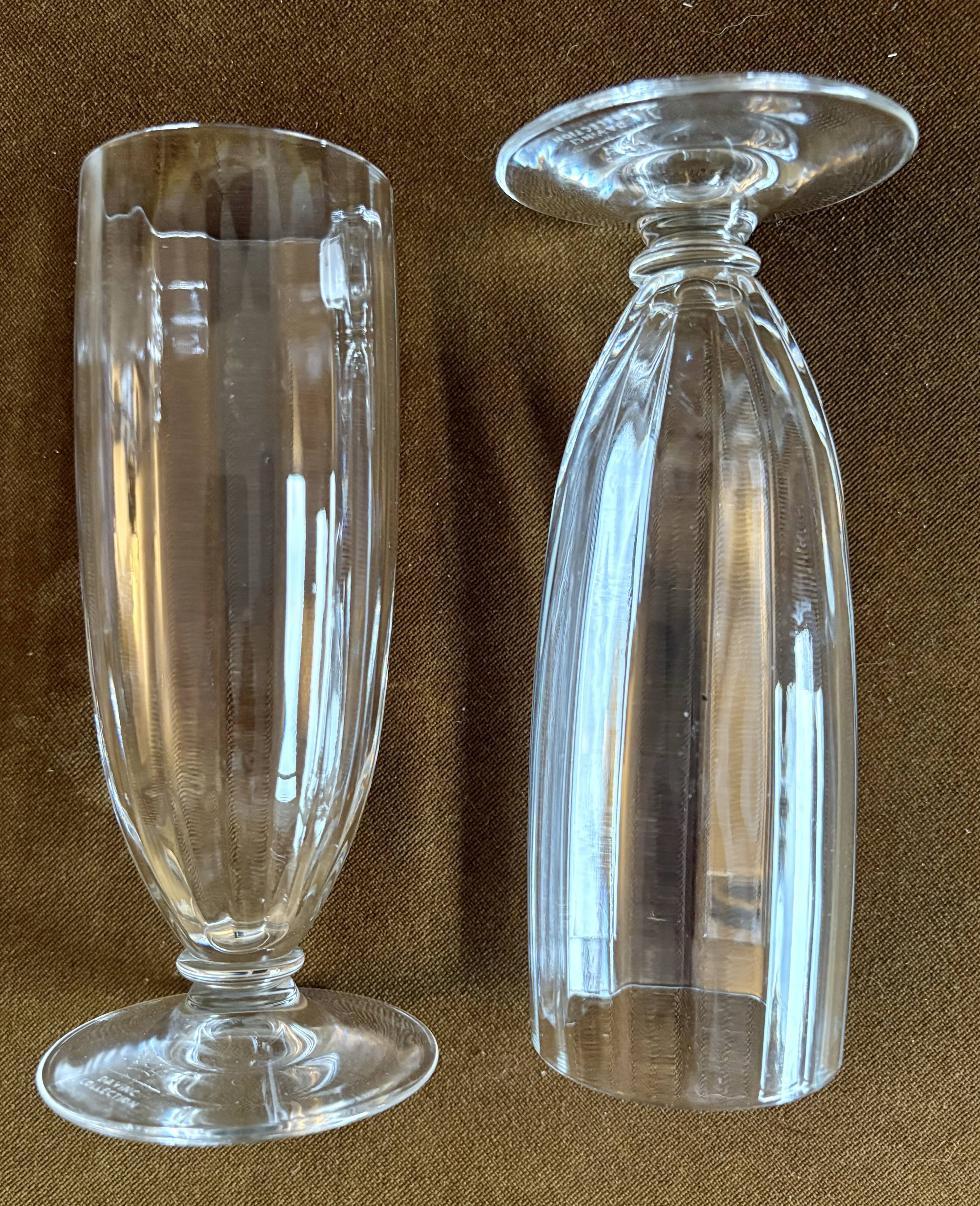 Champagne flute Cristal Design