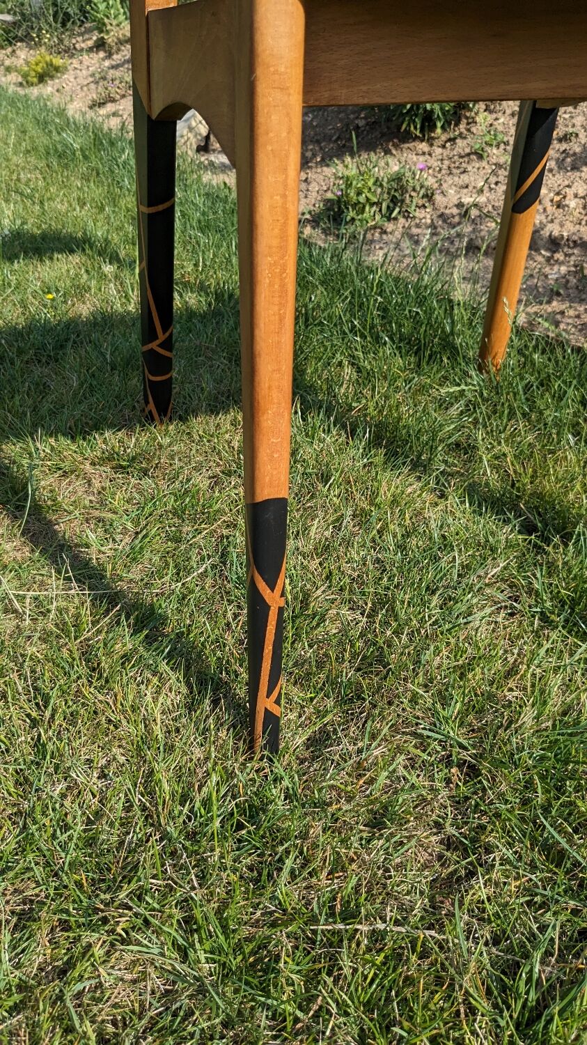 Vintage Scandinavian chair upgraded